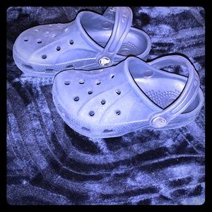 Navy 8/9 Crocs Sandals